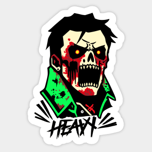 Groovy Zombie Sticker